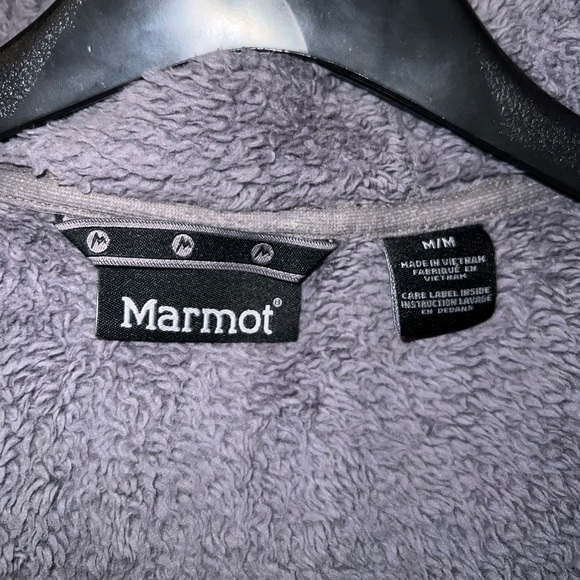 Marmot Zip Up Fleece Sherpa Jacket Women’s Medium - Picture 3 of 6